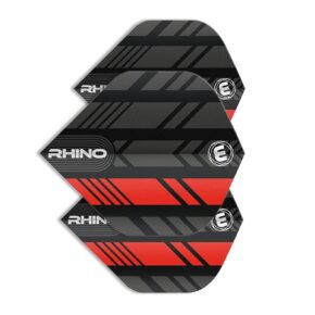 Misaladejuegos Plumas Winmau Darts Rhino Black Red  6905.195 - Imagen 3