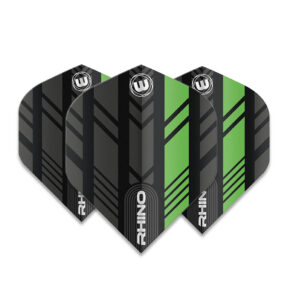 Misaladejuegos Plumas Winmau Darts Rhino Black Green  6905.193 - Imagen 2