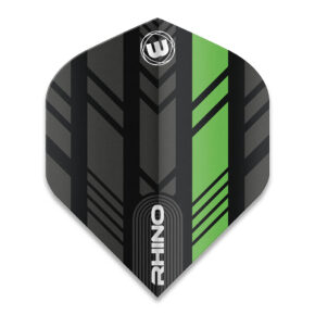 Misaladejuegos Plumas Winmau Darts Rhino Black Green  6905.193