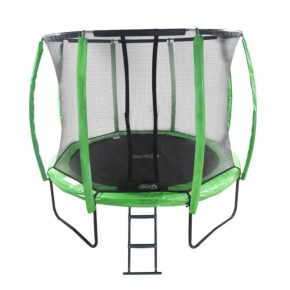 Misaladejuegos Cama elástica Premium 305 con red, escalera y anclajes MA302416
