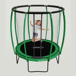 Misaladejuegos Cama elástica Premium 305 con red, escalera y anclajes MA302416 - Imagen 5