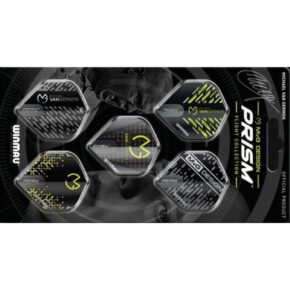 Misaladejuegos Plumas Winmau Darts MvG Design Prism Flight Collection 2  8124 - Imagen 2