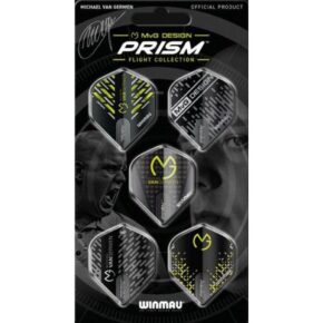 Misaladejuegos Plumas Winmau Darts MvG Design Prism Flight Collection 2  8124
