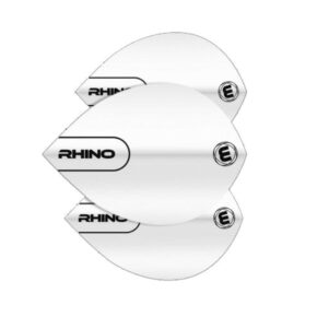 Misaladejuegos Pluma Winmau Darts Rhino Oval Blanco 6906.101 - Imagen 3