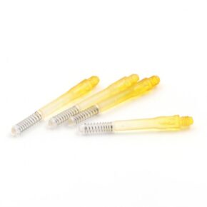 Misaladejuegos Cañas Shaft Cuesoul Tero Flights Gradation Yellow 40mm Size E  AK7 AK7+6E40JB - Imagen 2