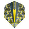 Misaladejuegos Plumas Flights Red Dragon Hardcore Radikal Yellow Rope  TF6514