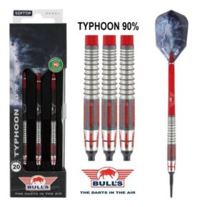 Misaladejuegos Dardos Bulls Darts Typhoon 90% 20g  18720 - Imagen 2