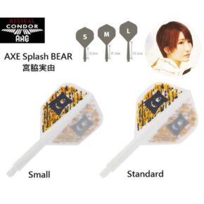 Misaladejuegos Plumas Condor Axe Splash Bear Shape White S 21.5m 3 Uds. - Imagen 3