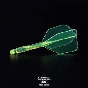 Misaladejuegos Plumas Condor Axe Standard Neon Amarilla L 33.5mm 3 Uds. - Imagen 2