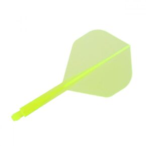 Misaladejuegos Plumas Condor Axe Standard Neon Amarilla M 27.5mm 3 Uds.