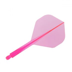 Misaladejuegos Plumas Condor Axe Standard Neon Pink S 21.5mm 3 Uds.