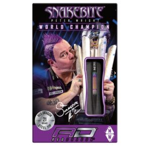 Misaladejuegos Dardos Red Dragon Peter Wright Snakebite World Champion Tapered 90% 21gr RDD2246 - Imagen 6