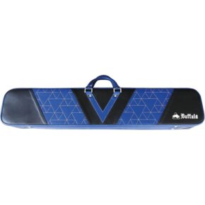 Misaladejuegos Funda Taco Billar Buffalo cue bag Pro Deluxe black/blue 2B/6S 3108.932