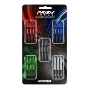 Misaladejuegos Cañas Winmau Darts Prism Force Shaft Collection  8118