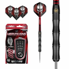 Misaladejuegos Dardos Winmau Mervyn King Black 90% 24gr 1413.24 - Imagen 2