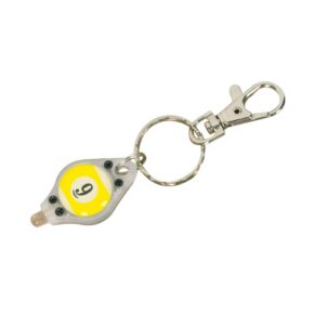 Misaladejuegos Llavero con luz LED con diseño de bola nueve 40107009