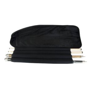 Misaladejuegos Funda para taco de billar Classic Passion negro y azul 83cm 30105620 - Imagen 2