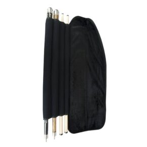 Misaladejuegos Funda para taco de billar Classic Passion negro y azul 83cm 30105620 - Imagen 3