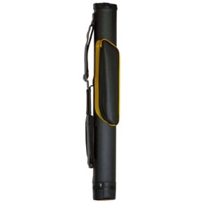 Misaladejuegos Funda rígida para taco de billar estilo SY-1 negro y amarillo 85cm 30141620 - Imagen 3
