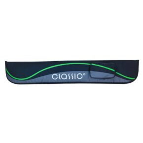 Misaladejuegos Funda para taco de billar Classic Passion negro y verde 83cm 30105621