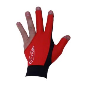 Misaladejuegos Guante Billar Kamui Glove Red Diestro S 45199011