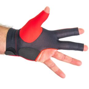 Misaladejuegos Guante Billar Kamui Glove Red Diestro S 45199011 - Imagen 3