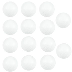Misaladejuegos Bola futbolin balon blanca 20gr 36mm 14 unidades
