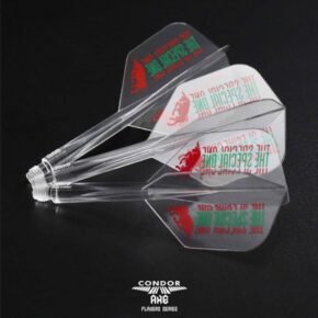Misaladejuegos Plumas Condor Axe Special One Shape Clear L 33.5mm 3 Uds. - Imagen 2