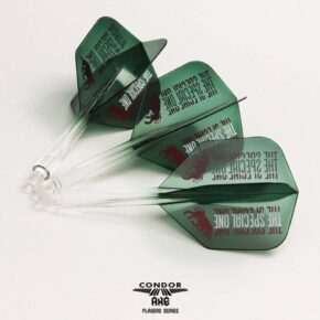 Misaladejuegos Plumas Condor Axe Special One Shape Verde L 33.5mm 3 Uds. - Imagen 2