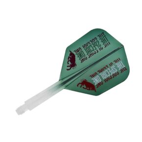 Misaladejuegos Plumas Condor Axe Special One Shape Verde S 21.5mm 3 Uds.