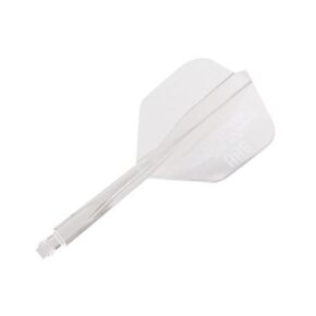 Misaladejuegos Plumas Condor Axe Shape Clear Logo M 27.5mm 3 Uds.