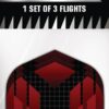 Misaladejuegos Plumas Flights XQMax Darts Halcyon Standard Rojo  QD7600780 - Imagen 2