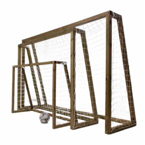 Misaladejuegos Portería De Fútbol De Madera XL MA209017 - Imagen 4