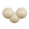 Misaladejuegos Bola Billar Blanca Magnética Económica 57.2mm 3 Unidades