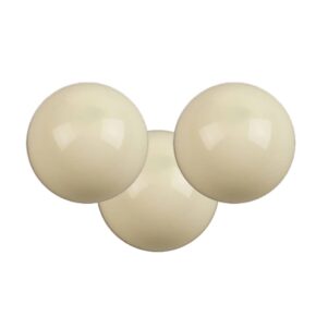 Misaladejuegos Bola Billar Blanca Magnética Económica 57.2mm 3 Unidades