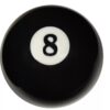 Misaladejuegos Bola billar negra económica 57.2mm 5 unidades - Imagen 2