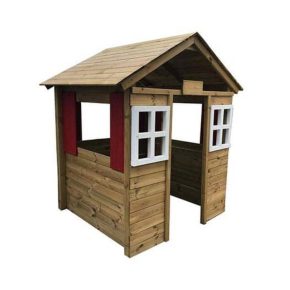 Misaladejuegos Casita Infantil Fresita XL School Pintada Masgames Horeca MA500552