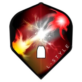 Misaladejuegos Plumas Champagne L-Style L1Pro Standard Mensur Suljovic Fusion Black