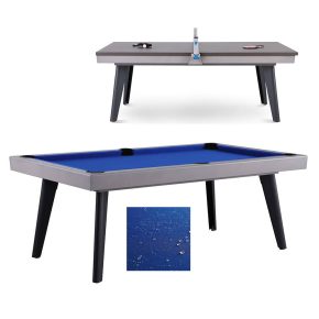 Misaladejuegos Billar Americano Ascona 6Ft Outdoor + Mesa Comedor + Kit Ping Pong