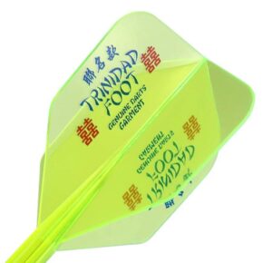 Misaladejuegos Plumas Condor Axe Shape Trinidad Foot Amarillo L 33.5mm 3 Uds. - Imagen 2