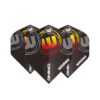 Misaladejuegos Plumas Winmau Darts Rhino Black Grey  Orange Standard 6905.227 - Imagen 2
