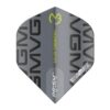 Misaladejuegos Plumas Winmau Darts Prism Delta MvG 2021 Grey Print Standard 6915.222