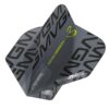 Misaladejuegos Plumas Winmau Darts Prism Delta MvG 2021 Grey Print Standard 6915.222 - Imagen 2