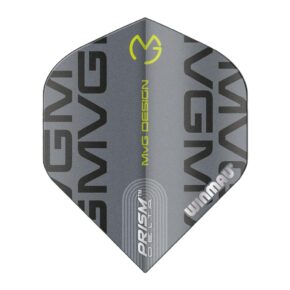 Misaladejuegos Plumas Winmau Darts Prism Delta MvG 2021 Grey Print Standard 6915.222