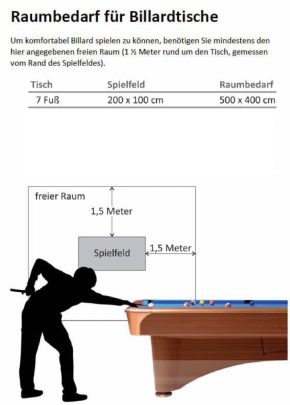 Misaladejuegos Mesa Billar Americano Mesa Comedor VIP Roll-Over 7FT 55.076.07.0 - Imagen 8