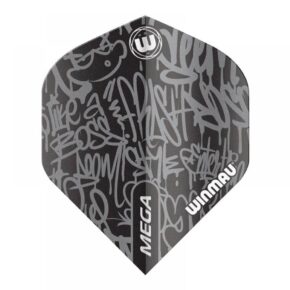 Misaladejuegos Plumas Winmau Darts Mega Standard Black 6900.244