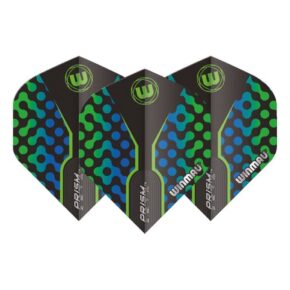 Misaladejuegos Plumas Winmau Darts Prism Zeta Black Green Blue 6915.309 - Imagen 3