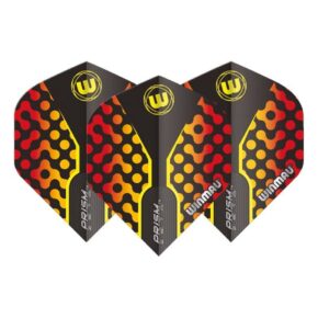 Misaladejuegos Plumas Winmau Darts Prism Zeta Black Yellow Red 6915.308 - Imagen 3