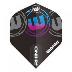 Misaladejuegos Plumas Winmau Darts Rhino Black Grey Blue 6905.226