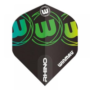 Misaladejuegos Plumas Winmau Darts Rhino Black Green 6905.228